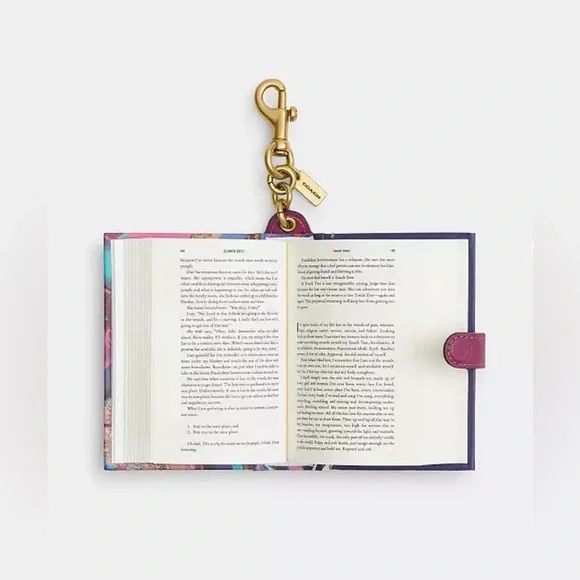 SOLD 🎉 Coach Book Bag Charm - Untamed By Glennon Doyle - Picture 3 of 8